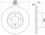 Piduriketas HELLA 8DD 355 128-421