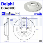 Piduriketas DELPHI BG4070C