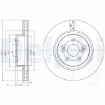 Piduriketas DELPHI BG4111