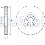 Piduriketas DELPHI BG4814C