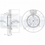 Piduriketas DELPHI BG9514