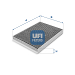 Filter,salongi&otilde;hk UFI 54.143.00