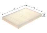 Filter,salongi&otilde;hk BOSCH 1 987 435 105