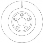 Piduriketas TRW DF6816S