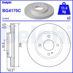 Piduriketas DELPHI BG4170C