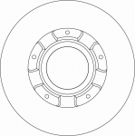 Piduriketas TRW DF6963S
