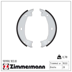 Piduriklotside komplekt,seisupidur ZIMMERMANN 10990.103.8