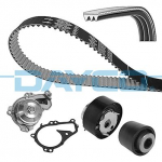 Veepump + hammasrihmakomplekt DAYCO KBIOWP150