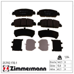 Piduriklotsi komplekt,ketaspidur ZIMMERMANN 25792.170.1