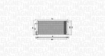 Kondensaator,kliimaseade MAGNETI MARELLI 350203882000