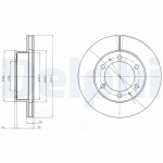 Piduriketas DELPHI BG4211C