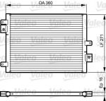 Kondensaator,kliimaseade VALEO 814167