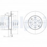 Piduriketas DELPHI BG3653