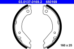 Piduriklotside komplekt,seisupidur ATE 03.0137-0169.2
