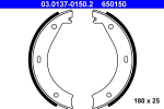 Piduriklotside komplekt,seisupidur ATE 03.0137-0150.2