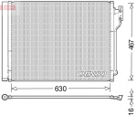 Kondensaator,kliimaseade DENSO DCN05031