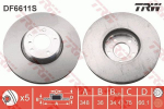 Piduriketas TRW DF6611S