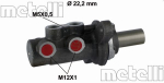 Peapiduri silinder METELLI 05-0785