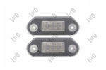 Numbrivalgustus ABAKUS L48-210-0002LED