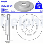 Piduriketas DELPHI BG4993C
