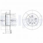 Piduriketas DELPHI BG2103