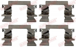 Lisakomplekt, ketaspiduriklotsid QUICK BRAKE 109-1862