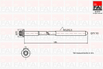 Klapikaanekruvikomplekt FAI AutoParts B2129