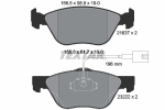 Piduriklotsi komplekt,ketaspidur TEXTAR 2163702