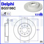 Piduriketas DELPHI BG5196C