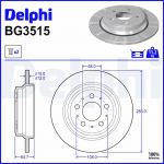 Piduriketas DELPHI BG3515