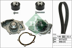 Veepump + hammasrihmakomplekt INA 530 0234 30