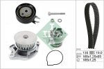 Veepump + hammasrihmakomplekt Schaeffler INA 530 0166 31
