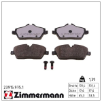 Piduriklotsi komplekt,ketaspidur ZIMMERMANN 23915.975.1
