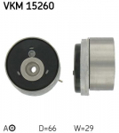Pingutusrull,Hammasrihm SKF VKM 15260