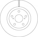 Piduriketas TRW DF6675