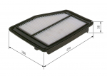 &Otilde;hufilter BOSCH F 026 400 412