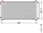 Kondensaator,kliimaseade DENSO DCN50120