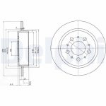 Piduriketas DELPHI BG2718