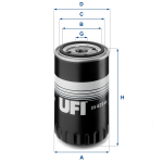 &Otilde;lifilter UFI 23.429.00