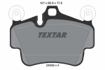 Piduriklotsi komplekt,ketaspidur TEXTAR 2404901