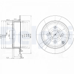 Piduriketas DELPHI BG3889