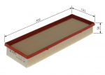 &Otilde;hufilter BOSCH F 026 400 549