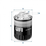 K&uuml;tusefilter UFI 24.077.00