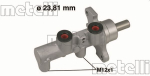 Peapiduri silinder METELLI 05-0568