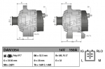 Generaator DENSO DAN1354