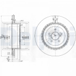 Piduriketas DELPHI BG3819