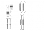 Lisakomplekt, seisupiduriklotsid TEXTAR 97042700