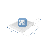 Filter,salongi&otilde;hk UFI 53.148.00