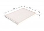 Filter,salongi&otilde;hk BOSCH 1 987 432 236