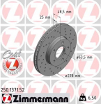 Piduriketas ZIMMERMANN 250.1371.52